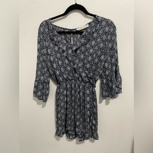 Gently Worn Abercrombie and Fitch XS Bell-sleeve Romper